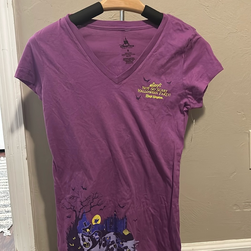 Disney Womens 2016 not so scary halloween shirt sz M